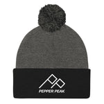 Pom Pom Knit Cap